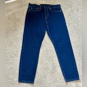 Levi Strauss Womens Skinny Jeans Wedgie Fit NWT 31 Dark Blue